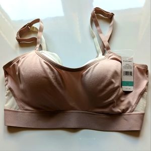 Natori beige/white Sports Bra